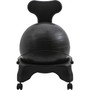 Champion Sports FitPro Ball Chair, Supports Up to 200 lb, Gray View Product Image