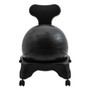 Champion Sports FitPro Ball Chair, Supports Up to 200 lb, Gray View Product Image