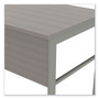 Linea Italia Urban Series L- Shaped Desk, 59" x 59" x 29.5", Ash (LITUR602ASH) View Product Image