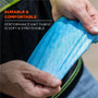 ergodyne Chill-Its 6695 Sun Protection Arm Sleeves, Polyester/Spandex, Medium/Large, Blue View Product Image