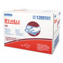 WypAll X90 Cloths, BRAG Box, 2-Ply, 11.1 x 16.8, Denim Blue, 136/Carton View Product Image