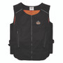 ergodyne Chill-Its 6255 Lightweight Phase Change Cooling Vest, Cotton/Polyester, Large/X-Large, Black View Product Image