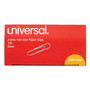 Universal Paper Clips, Jumbo, Nonskid, Silver, 100 Clips/Box, 10 Boxes/Pack UNV72240 View Product Image