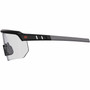 ergodyne Skullerz AEGIR Safety Glasses, Matte Black Nylon Impact Frame, Smoke Polycarbonate Lens View Product Image