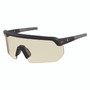 ergodyne Skullerz AEGIR Safety Glasses, Matte Black Nylon Impact Frame, Smoke Polycarbonate Lens View Product Image