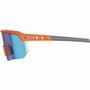 ergodyne Skullerz AEGIR Safety Glasses, Mirrored Lenses, Orange Nylon Impact Frame, Blue Mirror Polycarbonate Lens View Product Image