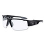 ergodyne Skullerz Dagr Safety Glasses, Black Nylon Impact Frame, AntiFog Indoor/Outdoor Polycarbonate Lens EGO52483 View Product Image