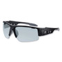 ergodyne Skullerz Dagr Safety Glasses, Black Nylon Impact Frame, AntiFog Indoor/Outdoor Polycarbonate Lens EGO52483 View Product Image