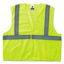 ergodyne GloWear 8205HL Type R Class 2 Super Econo Mesh Safety Vest, 4X-Large to 5X-Large, Lime View Product Image