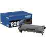 Brother TN820 Original Standard Yield Laser Toner Cartridge - Black - 1 Each Product Image 