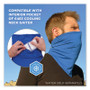 ergodyne Chill-Its 6483 Cooling Neck Gaiter Bandana Pocket, Polyester/Spandex, Large/X-Large, Blue View Product Image