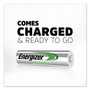 Energizer NiMH Rechargeable AA Batteries, 1.2 V, 4/Pack (EVENH15BP4) View Product Image