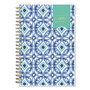 Blue Sky Day Designer Tile Weekly/Monthly Planner, Tile Artwork, 8 x 5, Blue/White Cover, 12-Month (Jan to Dec): 2024 View Product Image