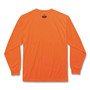 ergodyne GloWear 8091 Non-Certified Hi-Vis Long Sleeve Shirt, 3X-Large, Orange View Product Image