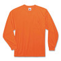 ergodyne GloWear 8091 Non-Certified Hi-Vis Long Sleeve Shirt, 4X-Large, Orange View Product Image