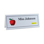 C-Line Tent Card Holders, 4.25 x 11.7, Rigid Heavyweight Clear Plastic, 25/Box View Product Image