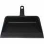Impact Products Value-Plus Dust Pan - 12" Wide - Polypropylene - Black Product Image 