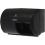 Georgia Pacific Professional Compact Coreless Side-by-Side 2-Roll Tissue Dispenser, 11.5 x 7.63 x 8, Black (GPC56784A) View Product Image