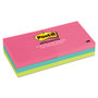 Post-it Notes Original Pads in Poptimistic Collection Colors, Note Ruled, 3" x 3", 100 Sheets/Pad, 6 Pads/Pack (MMM6306AN) View Product Image