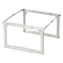 Pendaflex Plastic Snap-Together Hanging Folder Frame, Legal/Letter Size, 18" to 27" Long, White/Silver Accents View Product Image