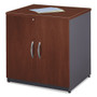 Bush Series C Collection 30W Storage Cabinet, Graphite Gray/Hansen Cherry (BSHWC24496A) View Product Image