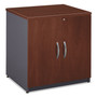 Bush Series C Collection 30W Storage Cabinet, Graphite Gray/Hansen Cherry (BSHWC24496A) View Product Image