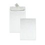 Survivor Heavyweight 18 lb Tyvek Open End Expansion Mailers, #13 1/2, Square Flap, Redi-Strip Adhesive Closure, 10 x 13, White, 100/CT QUAR4200 View Product Image