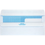 Quality Park Double Window Redi-Seal Security-Tinted Envelope, #9, Commercial Flap, Redi-Seal Adhesive Closure, 3.88 x 8.88, White, 250/CT View Product Image