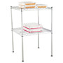 Alera Stackable Posts For Wire Shelving, 36 "High, Black, 4/Pack View Product Image