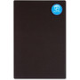 Quartet Oval Office Fabric Board, 36" x 24", Black Surface View Product Image