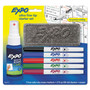 EXPO Low-Odor Dry Erase Marker Starter Set, Extra-Fine Bullet Tip, Assorted Colors, 5/Set (SAN1884310) View Product Image