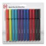 TRU RED Quick Dry Gel Pen, Stick, Medium 0.7 mm, Assorted Ink and Barrel Colors, 12/Pack View Product Image