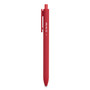 TRU RED Quick Dry Gel Pen, Retractable, Medium 0.7 mm, Red Ink, Red Barrel, Dozen View Product Image