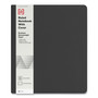 TRU RED Soft-Cover Notebook Folio Set, 1-Subject, Narrow Rule, Black Cover, (80) 11 x 8.5 Sheets View Product Image