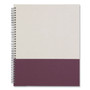 TRU RED Wirebound Hardcover Notebook, 1-Subject, Narrow Rule, Gray/Purple Cover, (80) 11 x 8.5 Sheets View Product Image