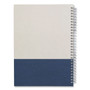 TRU RED Wirebound Hardcover Notebook, 1-Subject, Narrow Rule, Gray/Blue Cover, (80) 9.5 x 6.5 Sheets View Product Image