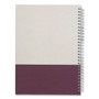 TRU RED Wirebound Hardcover Notebook, 1-Subject, Narrow Rule, Gray/Purple Cover, (80) 9.5 x 6.5 Sheets View Product Image