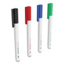 TRU RED Dry Erase Marker, Pen-Style, Extra-Fine Bullet Tip, Assorted Colors, 4/Pack View Product Image