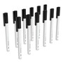 TRU RED Dry Erase Marker, Pen-Style, Extra-Fine Bullet Tip, Black, Dozen View Product Image