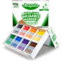 Crayola Ultra-Clean Washable Marker Classpack, Broad Bullet Tip, 8 Assorted Colors, 200/Box (CYO588200) View Product Image