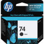 HP 74 (CB335WN) Original Inkjet Ink Cartridge - Black - 1 Each Product Image 