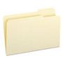 Smead Manila File Folders, 1/3-Cut Tabs: Right Position, Legal Size, 0.75" Expansion, Manila, 100/Box View Product Image