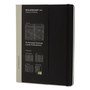 Moleskine Professional Notebook, 1-Subject, Narrow Rule, Black Hardcover, (192) 9.75 x 7.5 Sheets View Product Image