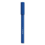 TRU RED Quick Dry Gel Pen, Stick, Medium 0.7 mm, Blue Ink, Blue Barrel, Dozen View Product Image