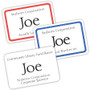 Avery Flexible Adhesive Name Badge Labels, 3.38 x 2.33, White/Red Border, 400/Box View Product Image