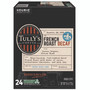 Tully's Coffee French Roast Decaf Coffee K-Cups, 24/Box View Product Image