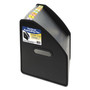 C-Line Vertical Expanding File, 10" Expansion, 13 Sections, 1/12-Cut Tabs, Letter Size, Black (CLI58810) View Product Image