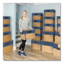 Bankers Box SmoothMove Prime Moving/Storage Boxes, Hinged Lid, Regular Slotted Container, Small, 12" x 16" x 12", Brown/Blue, 10/Carton View Product Image