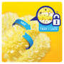 Swiffer Heavy Duty Dusters Refill, Dust Lock Fiber, Yellow, 6/Box View Product Image