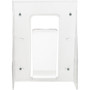 deflecto Stand-Tall Wall-Mount Literature Rack, Magazine, 9.13w x 3.25d x 11.88h, Clear (DEF55501) View Product Image